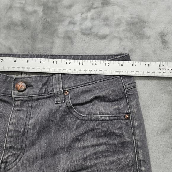 Codes Combine Basic+ Jeans Mens 32 Gray Slim Straight Leg Stretch Denim Korean - Picture 7 of 11